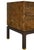 Worlds Away Matthew Izzo Home Etta Dark Burl Wood Four Drawer Chest For Sale - Image 4 of 9