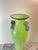 Contemporary Dehanna Jones Contemporary Art Glass Vase — Signed Pale Lime Green Studio Glass For Sale - Image 3 of 9