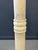 Alabaster Antique Italian White 7 Piece Carved Alabaster Pedestal Column For Sale - Image 8 of 13