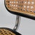 Black Mid-Century Modern Italian Chair with Armrest in Straw, Black Wood, and Steel, 1960s For Sale - Image 8 of 18