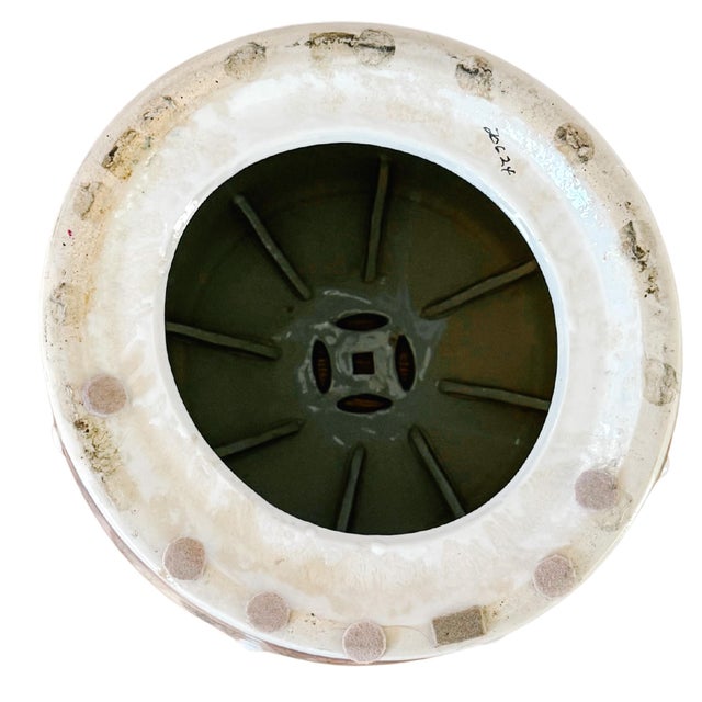 Ceramic Mid 20th Century Chinese Ceramic Pink Lotus Garden Stool For Sale - Image 7 of 7