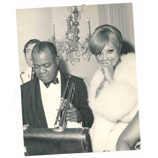 1960s Bert Hardy, Two Portraits of Louis Armstrong, 1960s, Gelatin Silver Print For Sale - Image 5 of 5
