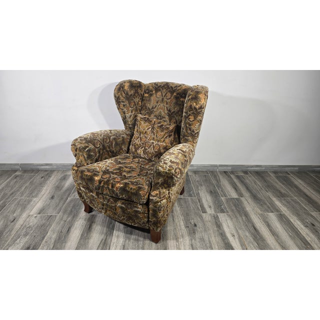 H-371 Armchair from Jindrich Halabala, 1940s For Sale - Image 10 of 11