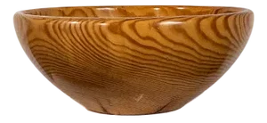 Sculptural Turned Pine Bowl by Oscar Johansson, Sweden