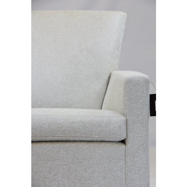 Le Jeune Upholstery Barrel Swivel Kara Chair Showroom Model For Sale - Image 11 of 12