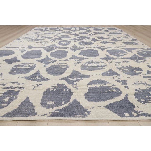 Contemporary Turkish Moroccan Rug, 09'11 X 14'02 For Sale - Image 9 of 10