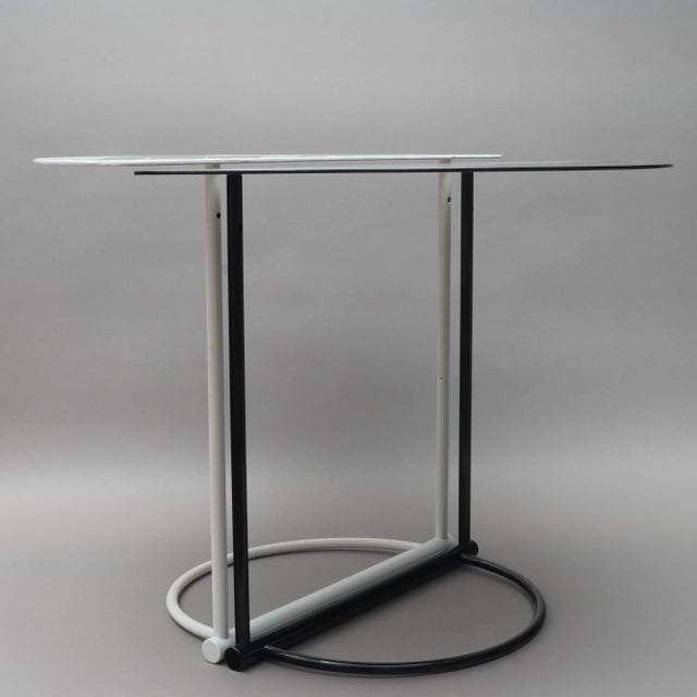 For sale are two prototypes of the Swing ordering table in black and white by Jutta and Herbert Ohl. from the estate of...