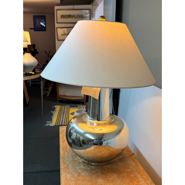 Glass Visual Comfort Mercury Glass Table Lamp For Sale - Image 7 of 12