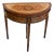 Louis XVI French Demi Lune Console Table For Sale