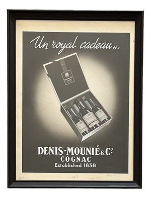 Henri Lemonnier, Cognac Advertising Poster, 1950s, Paper