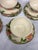 1940s Vintage Franciscan Desert Rose Tea Cups and Matching Saucers and Plates - 15 PCS For Sale - Image 5 of 6