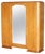 Vintage Art Deco Wardrobe in Burr Maple, 1920s For Sale