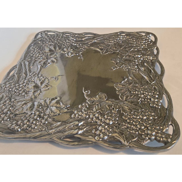 Vintage Arthur Court Grapevine Platter For Sale - Image 16 of 17