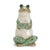 Kenneth Ludwig Chicago Ceramic Garden Frog Statue (Set of 2) For Sale - Image 4 of 5