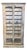 Rustic Distressed Indian-Style Wooden Armoire / Bookcase For Sale