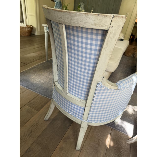 Antique Gustavian Bergeran Chairs, 1850, Set of 2 For Sale - Image 9 of 10