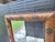 Wood Vintage Wrapped Rattan Brass Leaf Mirror For Sale - Image 7 of 12
