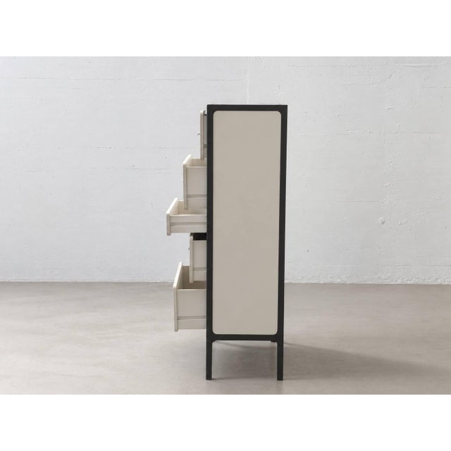 Black Vintage Highboard by Victoria Baar, 1970s For Sale - Image 8 of 16