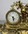 Black Vintage French Ornate Quartz Mantel Clock with Horse Figure For Sale - Image 8 of 16