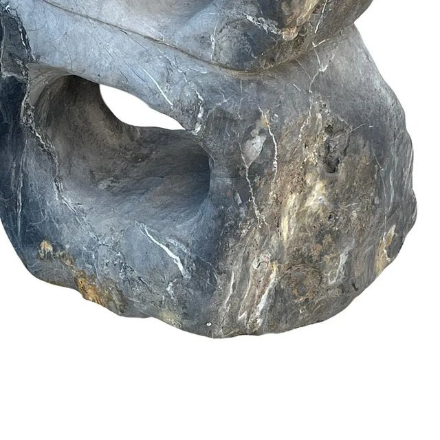 Stone Spanish Abstract Stone Sculpture For Sale - Image 7 of 8