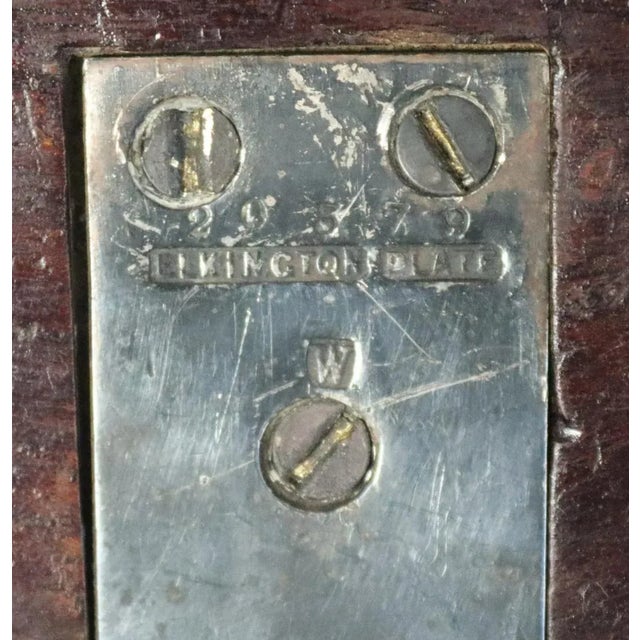 Elkington Silverplate and Glass Centerpiece - 4 Pieces For Sale - Image 9 of 11