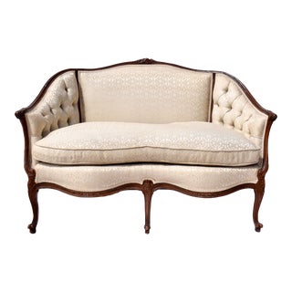 Louis XV Style French Canape Loveseat For Sale