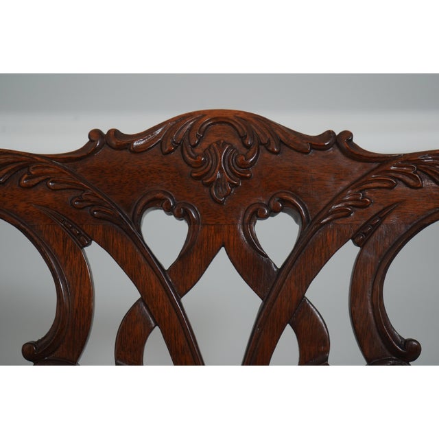Set of 6 Stickley Mahogany Chippendale Dining Chairs For Sale - Image 13 of 18