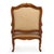 French Louis XV Period Carved Arm Chair Fauteuil, Circa Late 18th Century For Sale - Image 6 of 18