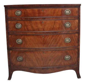 18th Century Inlaid Mahogany Chest, 1790s