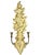 1970s Vintage 1972 Syroco #4133 Gold Floral Wall Sconce | Hollywood Regency Candle Holder For Sale - Image 5 of 6