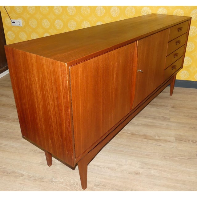 Mid-Century Modern Teak Sideboard, 1960s For Sale - Image 9 of 16