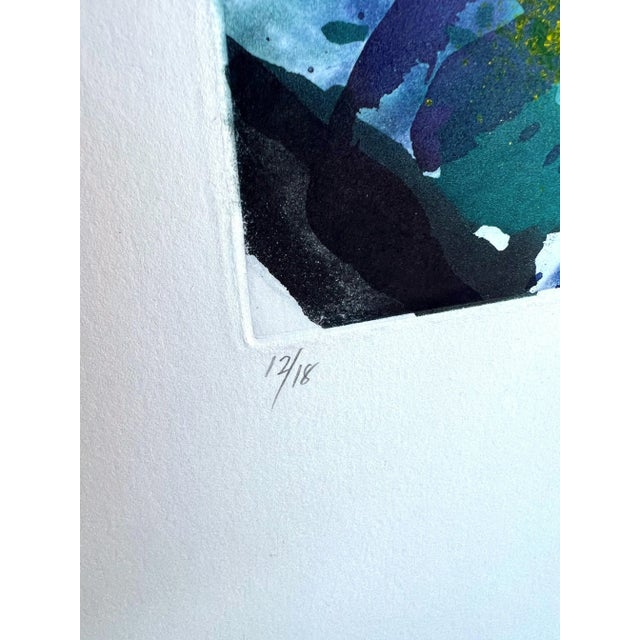 Contemporary Sam Francis, Untitled, Original Etching, 1989 For Sale - Image 3 of 4