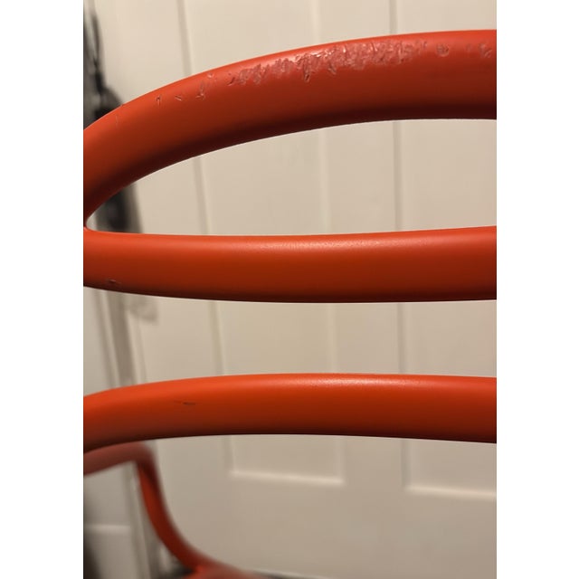 Kartell Kartell Masters Arm Chair by Philippe Starck and Eugeni Quitllet- Orange For Sale - Image 4 of 11