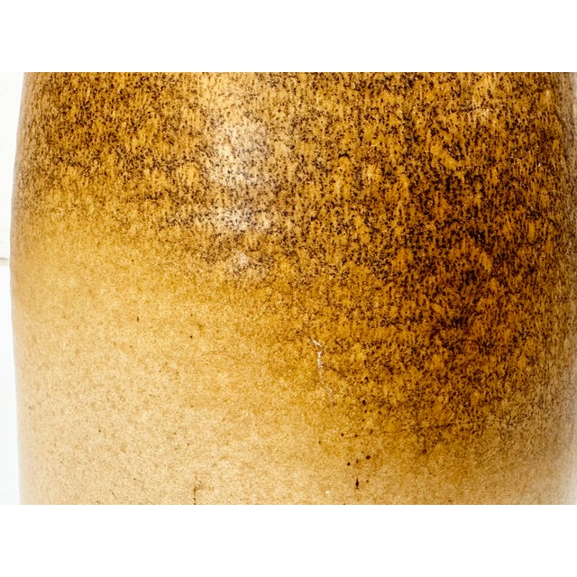 Sculptural Ochre Brown Ceramic Floor Vase from Carstens Tönnieshof, Germany, 1970s For Sale - Image 15 of 17