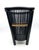 Vintage Black Bamboo & Rattan Wastebasket – British Colonial / Chinoiserie For Sale - Image 12 of 12