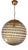 Vintage Italian Round Pendant Light by Targetti Sankey, 1960s For Sale