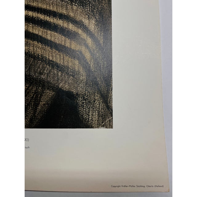 1980s Vintage 1980s Van Gogh Poster For Sale - Image 5 of 5