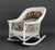 Vintage White Wicker Furniture, 3 Pcs. For Sale In New York - Image 6 of 13