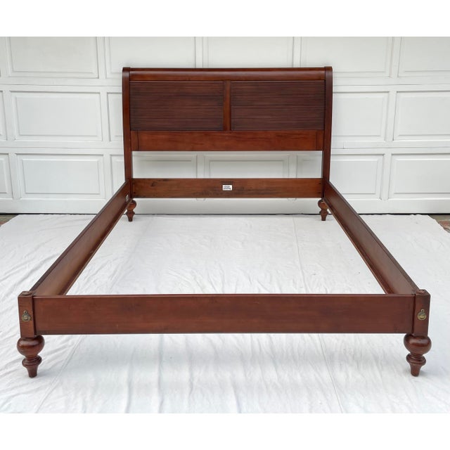 Ethan Allen Queen British Classics Island Bed Frame Chairish