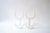 2 acrylic glass wall hooks around 1970s Original condition