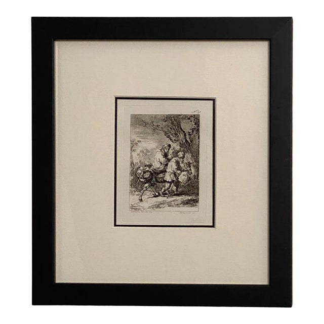 Rembrandt Etching #13, by Francesco Novelli For Sale