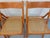 Tan Vintage Folding Chairs in Beech Wood and Caning from Habitat, 1980s, Set of 4 For Sale - Image 8 of 18