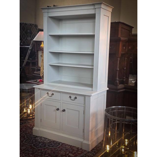 Early 21st Century Kitchen Dresser Cabinet in Painted Pine from Laura Ashley, 2010s For Sale - Image 5 of 18