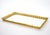 This elegant rectangular vanity or serving tray, dating to the 1970s, combines a luminous mirrored surface with a finely...