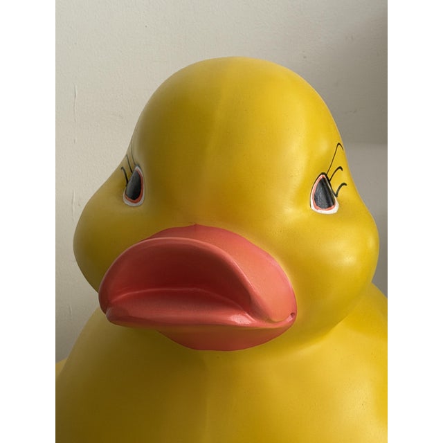 Pop Art Yellow Bath Duck Statue, 1990 For Sale - Image 3 of 10