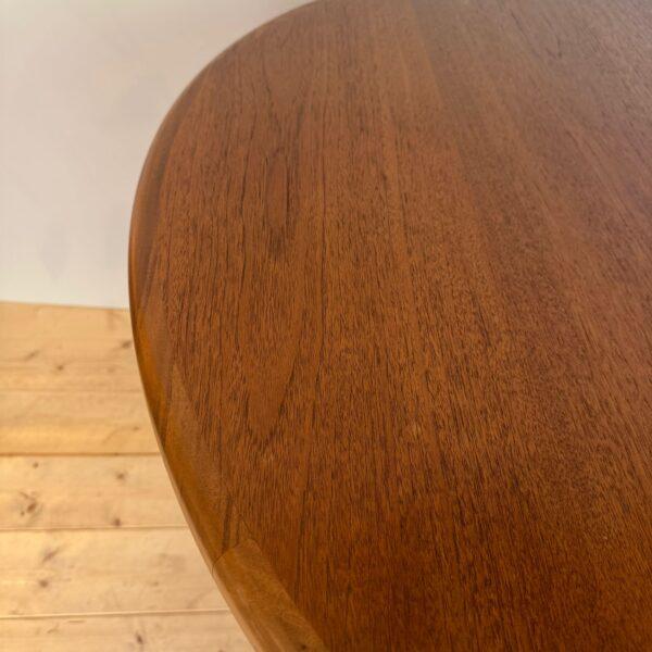 Vintage Danish Teak Dining Table, 1960s For Sale - Image 4 of 6