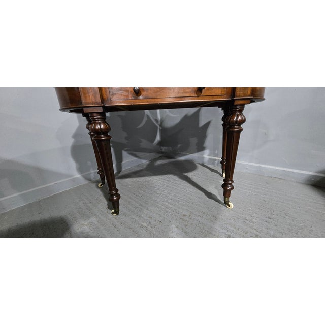 Victorian Mahogany Dressing Table, 1880 For Sale - Image 10 of 11