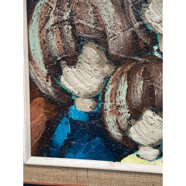 Erik Lund, Trio, 1950s, Oil on Canvas, Framed For Sale - Image 11 of 18