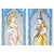Napoleon III Wall Lights with Painted Porcelain, Set of 2 For Sale - Image 4 of 9