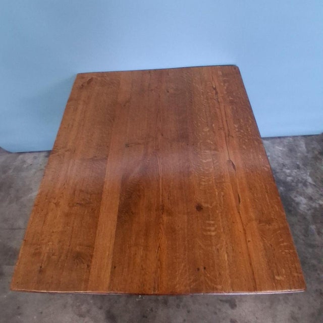 Antique Oak Farm Table, 1700s For Sale - Image 18 of 18